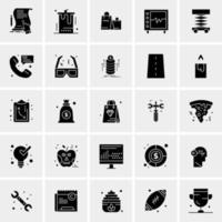 25 Universal Business Icons Vector Creative Icon Illustration to use in web and Mobile Related project