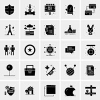 25 Universal Business Icons Vector Creative Icon Illustration to use in web and Mobile Related project