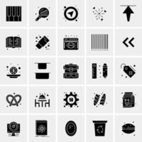 25 Universal Business Icons Vector Creative Icon Illustration to use in web and Mobile Related project