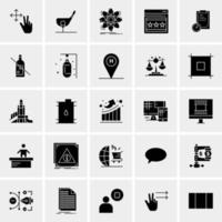 25 Universal Business Icons Vector Creative Icon Illustration to use in web and Mobile Related project