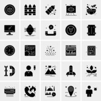 25 Universal Business Icons Vector Creative Icon Illustration to use in web and Mobile Related project