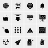 16 Universal Business Icons Vector Creative Icon Illustration to use in web and Mobile Related project