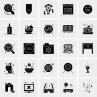 25 Universal Business Icons Vector Creative Icon Illustration to use in web and Mobile Related project