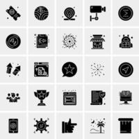 25 Universal Business Icons Vector Creative Icon Illustration to use in web and Mobile Related project