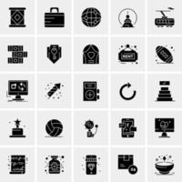 25 Universal Business Icons Vector Creative Icon Illustration to use in web and Mobile Related project