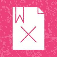 Unique Delete Vector Icon