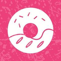 Cream Doughnut Vector Icon