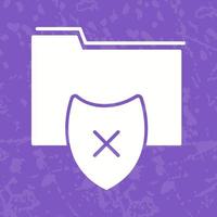 Vulnerable Folder Vector Icon