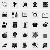 25 Universal Business Icons Vector Creative Icon Illustration to use in web and Mobile Related project