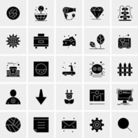 25 Universal Business Icons Vector Creative Icon Illustration to use in web and Mobile Related project