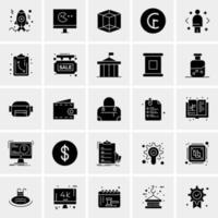 25 Universal Business Icons Vector Creative Icon Illustration to use in web and Mobile Related project