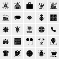 25 Universal Business Icons Vector Creative Icon Illustration to use in web and Mobile Related project