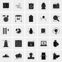 25 Universal Business Icons Vector Creative Icon Illustration to use in web and Mobile Related project