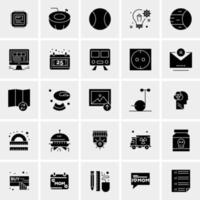 25 Universal Business Icons Vector Creative Icon Illustration to use in web and Mobile Related project