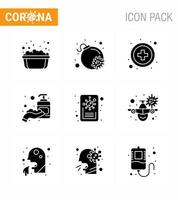 COVID19 corona virus contamination prevention Blue icon 25 pack such as airplane report medical news hand sanitizer viral coronavirus 2019nov disease Vector Design Elements