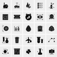 25 Universal Business Icons Vector Creative Icon Illustration to use in web and Mobile Related project