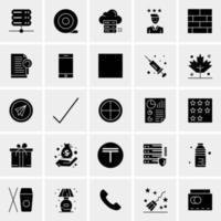 25 Universal Business Icons Vector Creative Icon Illustration to use in web and Mobile Related project