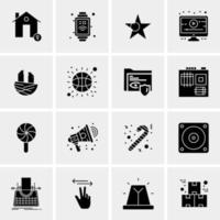 16 Universal Business Icons Vector Creative Icon Illustration to use in web and Mobile Related project