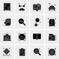 16 Universal Business Icons Vector Creative Icon Illustration to use in web and Mobile Related project