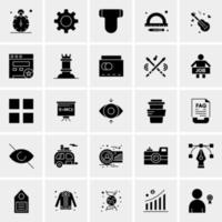 25 Universal Business Icons Vector Creative Icon Illustration to use in web and Mobile Related project