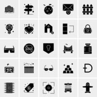 25 Universal Business Icons Vector Creative Icon Illustration to use in web and Mobile Related project