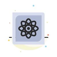 Computation Computer Computing Data Future Abstract Flat Color Icon Template vector