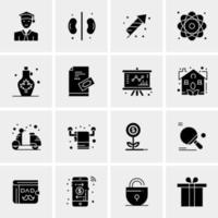 16 Universal Business Icons Vector Creative Icon Illustration to use in web and Mobile Related project