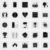 25 Universal Business Icons Vector Creative Icon Illustration to use in web and Mobile Related project