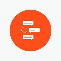 chat conversación diálogo auto robot vector