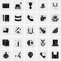 25 Universal Business Icons Vector Creative Icon Illustration to use in web and Mobile Related project