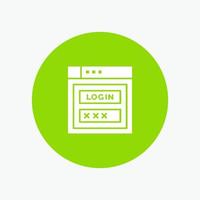 Internet Password Shield Web Security vector