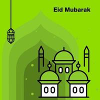 Ramadan Kareem concept banner vector illustration