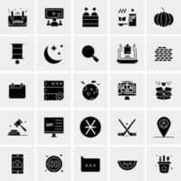 25 Universal Business Icons Vector Creative Icon Illustration to use in web and Mobile Related project