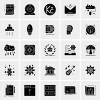 25 Universal Business Icons Vector Creative Icon Illustration to use in web and Mobile Related project