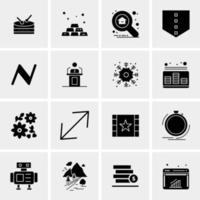 16 Universal Business Icons Vector Creative Icon Illustration to use in web and Mobile Related project