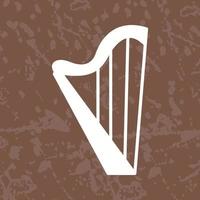 Harp Vector Icon