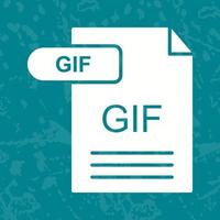 icono de vector de gif