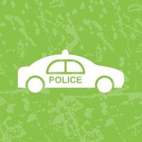 Police Car Vector Icon