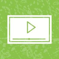 Video Screening Vector Icon