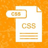 icono de vector de css