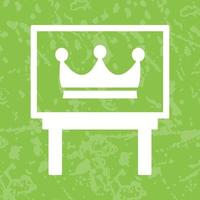 Crown Exhibit Vector Icon