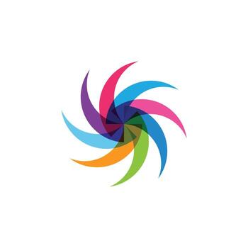 circle logo vector