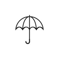 umbrella logo vector