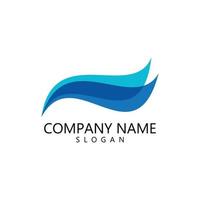 Water wave Logo vector