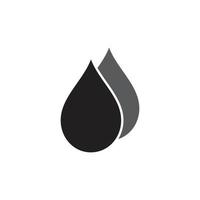 water drop icon vector