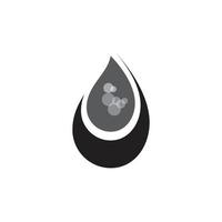 water drop icon vector