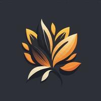 Flower Symbol Tree Flower Logo Symbol - Business Logo Elegant Element for Brand - Company Plant Abstract Symbols vector