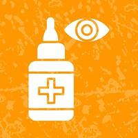 Eye Drop Vector Icon