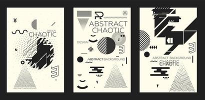 Chaotic Abstract Background vector
