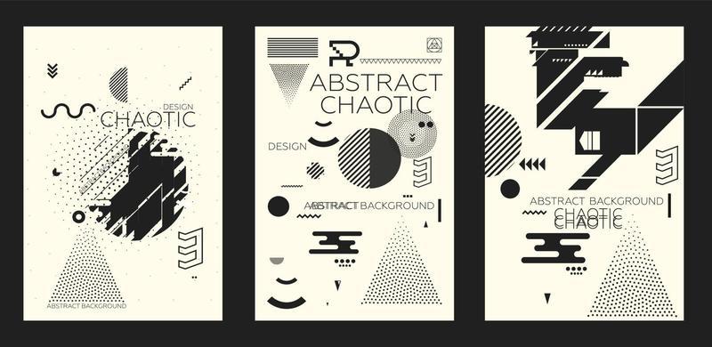 Chaotic Abstract Background